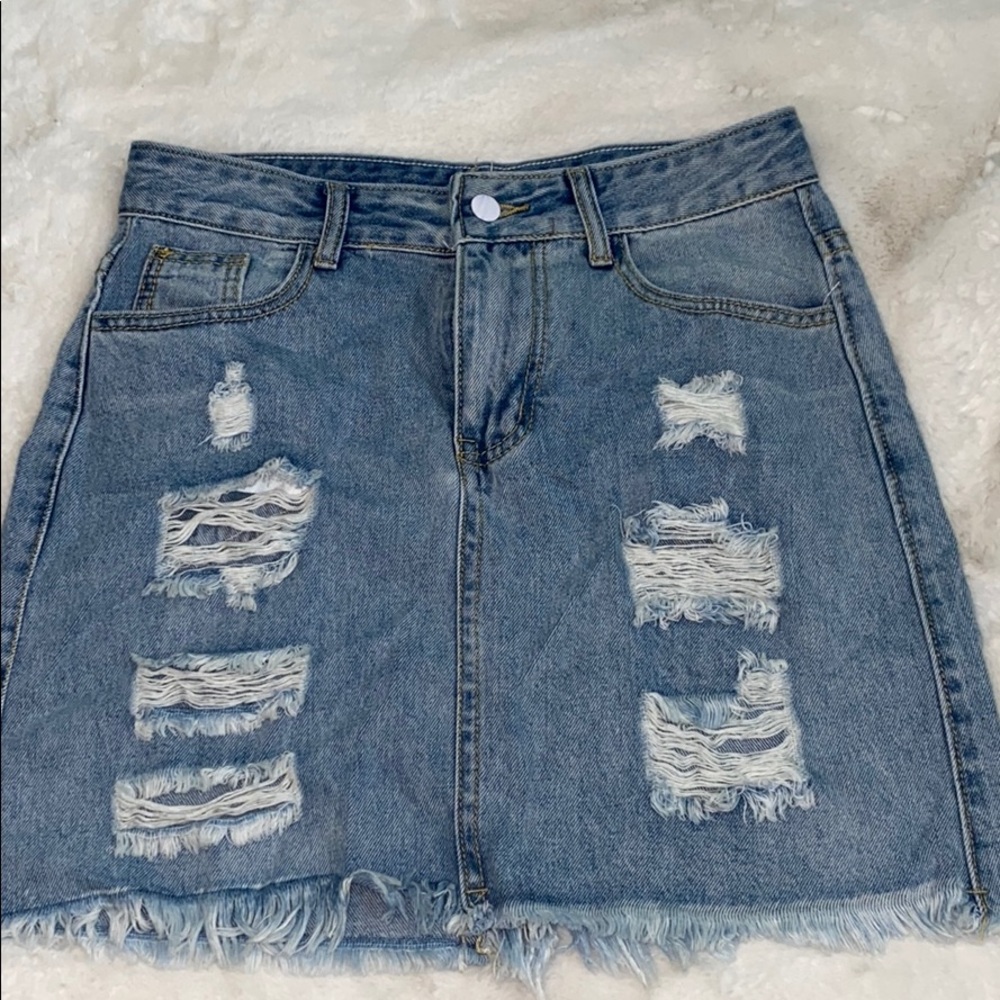 Jean skirt